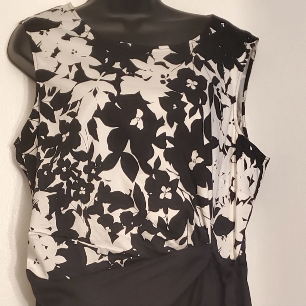 Black and white New York and Company size 18 dress
